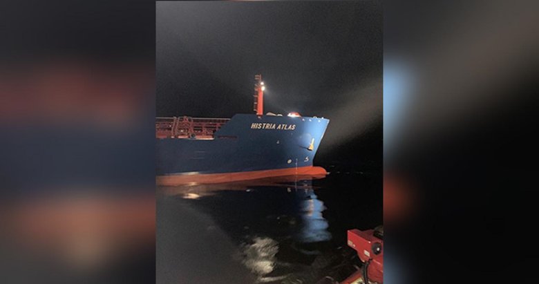 Çanakkale Boğazı’nda arıza yapan tanker kurtarıldı