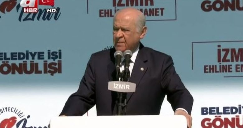 İzmir’de büyük gün! Devlet Bahçeli Cumhur İttifakı mitinginde konuştu