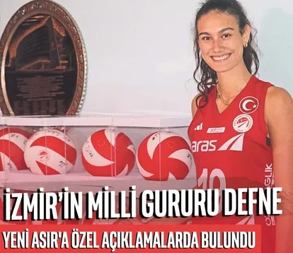İzmir’in milli gururu Defne