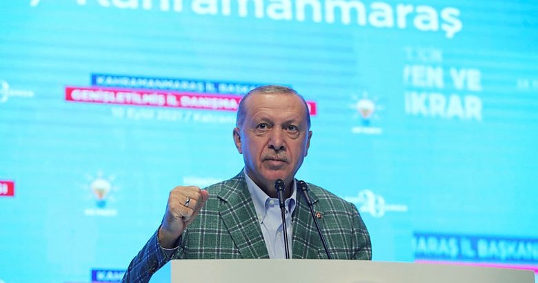 Başkan Erdoğan Kahramanmaraş’ta toplu açılış töreninde konuştu