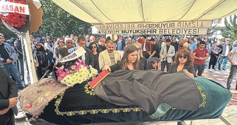 İzmir’de nişanlısının katlettiği Özge son yolculuğuna uğurlandı