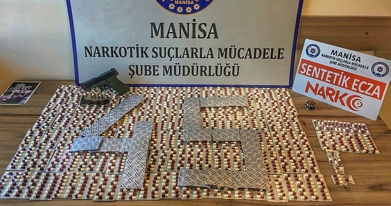 Manisa’da uyuşturucu operasyonu; 3 gözaltı