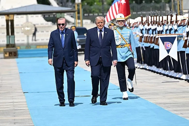 Son dakika: ABD Başkanı Trump Ankara’da | Başkan Erdoğan-Trump zirvesinden ilk mesajlar