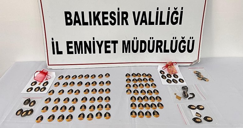 Balıkesir’de sahte altın çetesine suçüstü