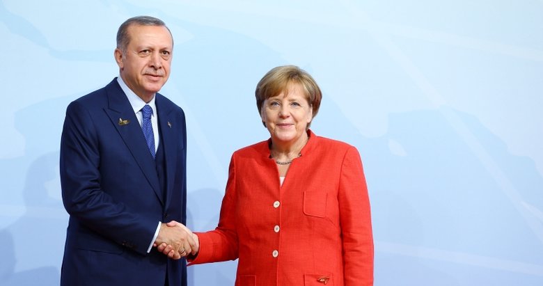 Başkan Erdoğan’dan Almanya Başbakanı Merkel’e taziye telefonu