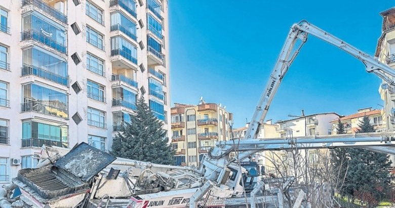 Beton dökümü faciayla bitti