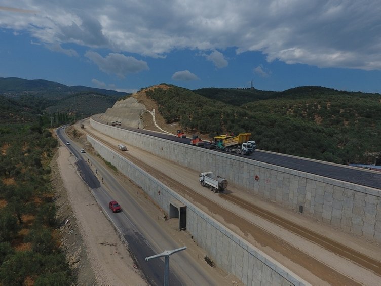 Çanakkale-İzmir kara yolundaki tünellerde son durum! 50 dakikalık yolu 5 dakikaya düşürecek