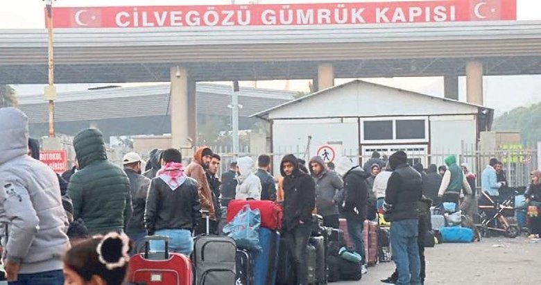 Suriyelilerin Cilvegözü’nden ülkelerine dönüşü sürüyor