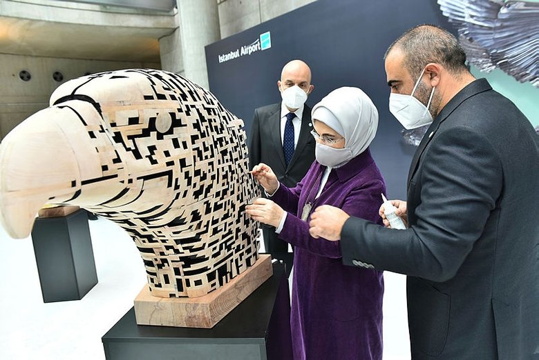 Artıktan Sanata projesinde çocuklar yararına müzayede