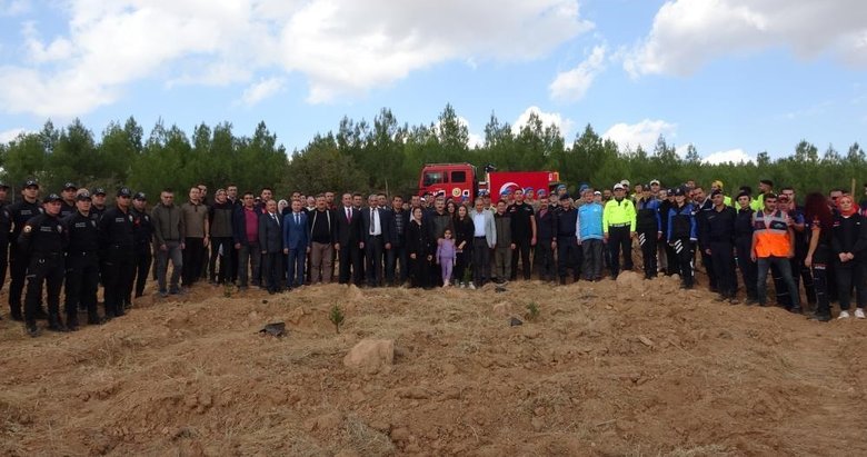 Uşak’ta cumhuriyetin 100. yılı heyecanı! 1923 fidan dikildi