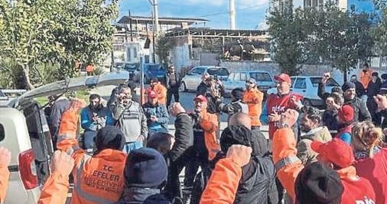 Efeler Belediyesi’nde işçiye taksit taksit maaş