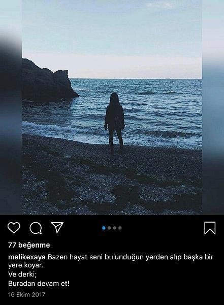 Melikenin paylaşımında yürek yakan detay! Ölümünden 4 saat önce...