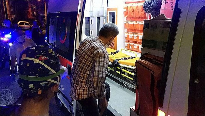 Korona testi yapılacak olan hasta pencereden atlayarak kaçtı