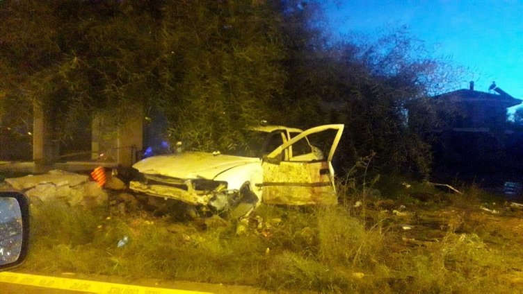 Muğla Datça’da otomobil takla attı: 2 ölü