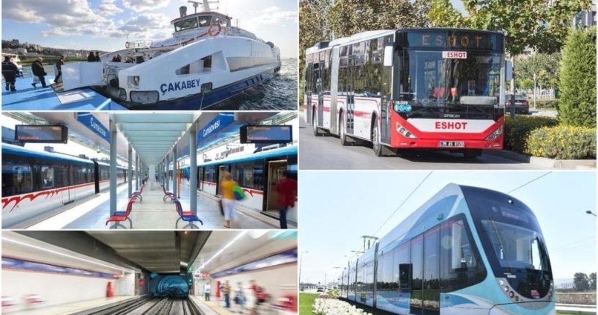 Izmir De Toplu Ulasima Pandemi Ayari Sefer Saatleri Degisti Izmir Haberleri