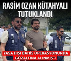 Son dakika: Rasim Ozan Kütahyalı tutuklandı