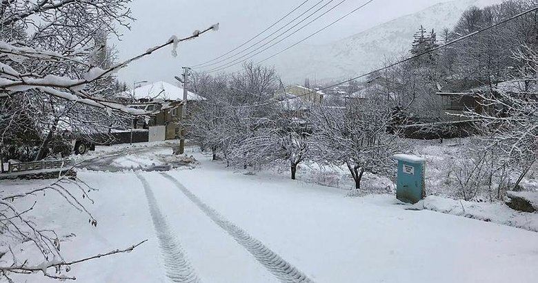 İzmir’de Bozdağ’da kar sevinci! Beyaz örtü serildi