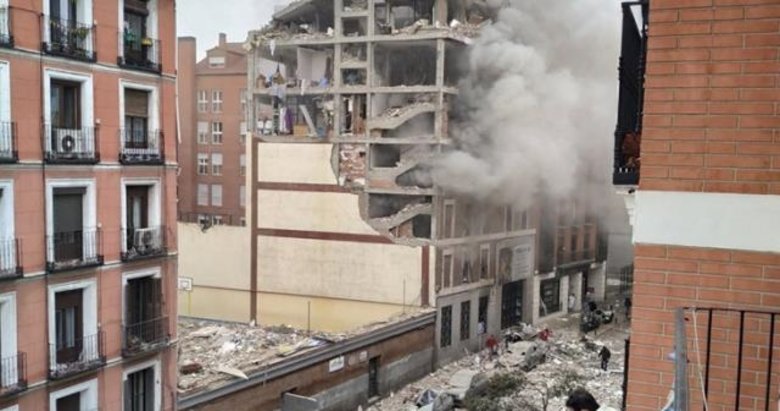 Son dakika: Madrid’de şiddetli patlama