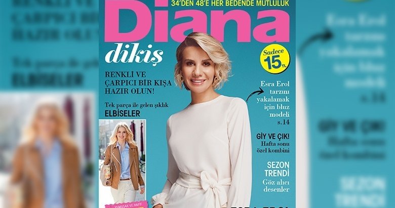 Turkuvaz Dergi Grubu’nun yeni dergisi “Diana Dikiş” çıktı!