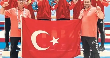 Cimnastikçilerimiz Akdeniz’i fethetti
