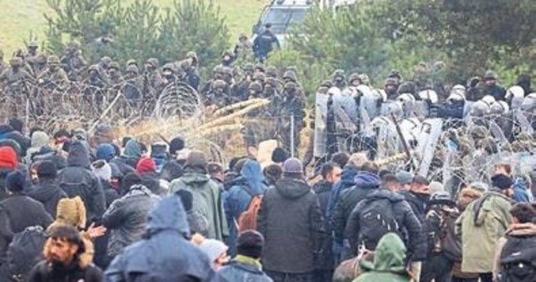 Belarus-AB sınırında büyük insanlık krizi