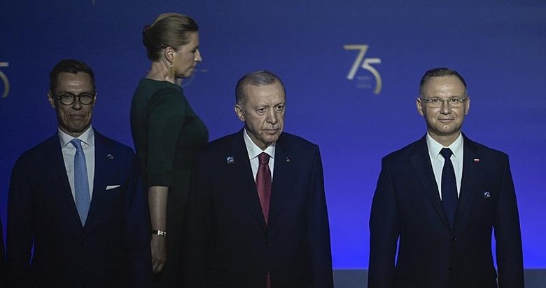 Başkan Erdoğan ABD’de! NATO Liderler Zirvesi’ndeki temaslarına başladı