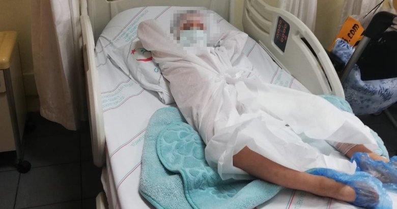 Bir pitbull dehşeti de İzmir’de! Sahibi tasmayı bırakınca saldırdı