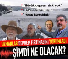 Uzmanlar deprem fırtınasını yorumladı