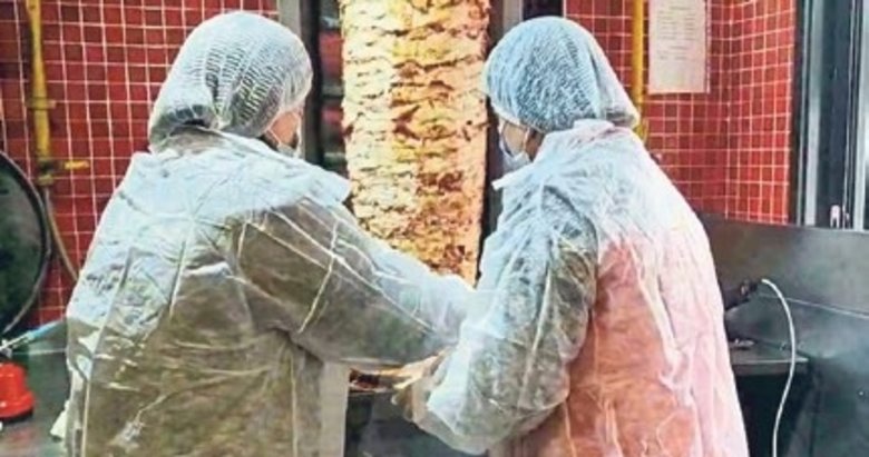 Döner satışı yapan yerlere sıkı denetim