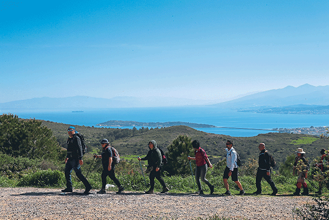 8 bin yıllık tarihi rota Efes-Mimas Yolu