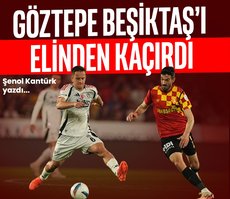 Göztepe, Beşiktaş’ı elinden kaçırdı