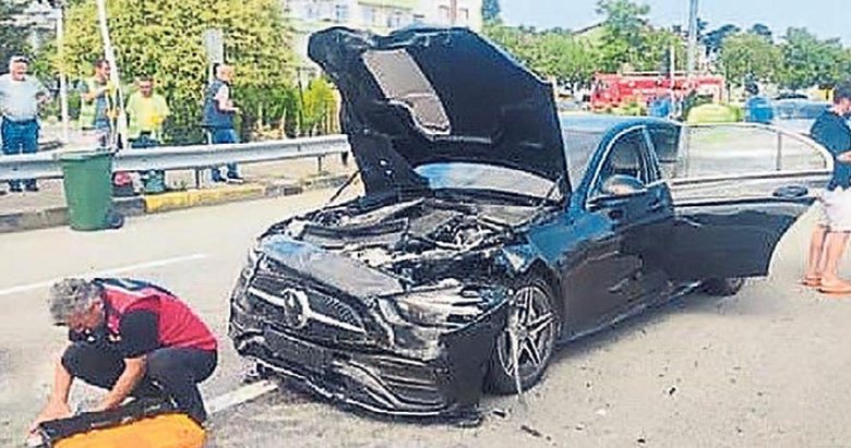 Barış Alper kaza geçirdi