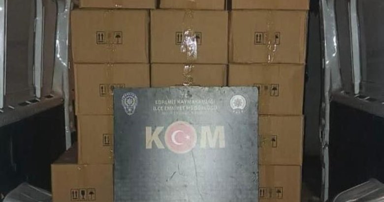 Balıkesir’de ekipler bin 20 litre etil alkol ele geçirdi