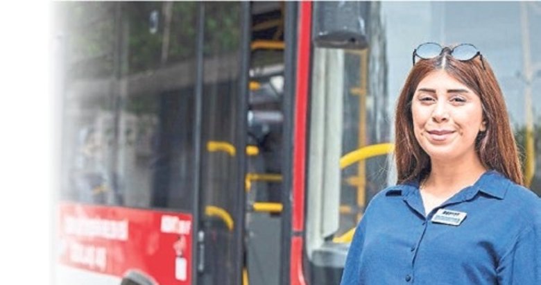 Otobüs şoförü doğum sonrasında direksiyona dönecek
