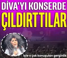 Diva’yı konserde çıldırttılar