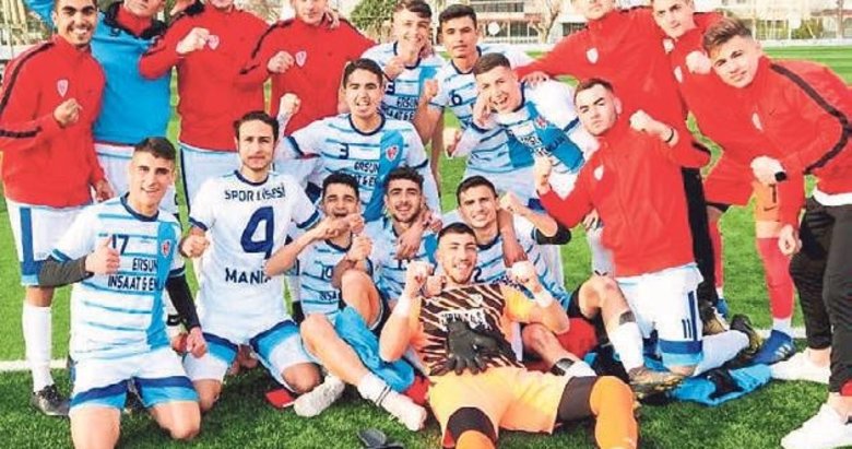 Manisa Spor Lisesi yarı finale yükseldi