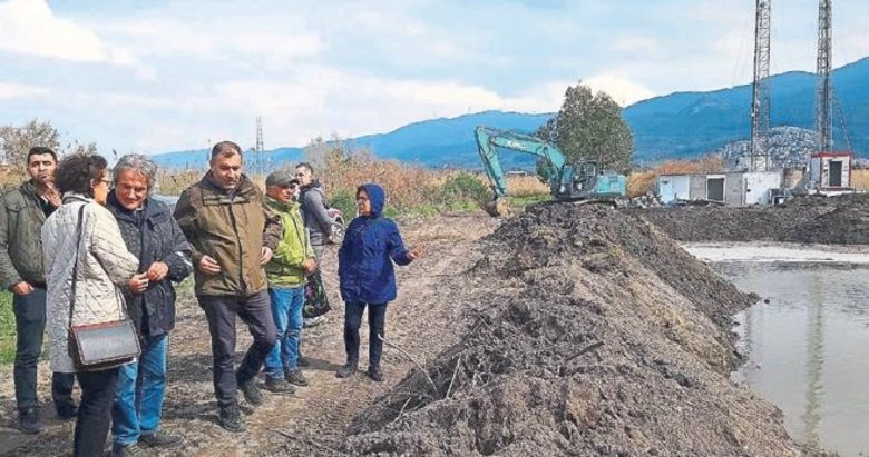 Kocagöl’deki tahribata inceleme