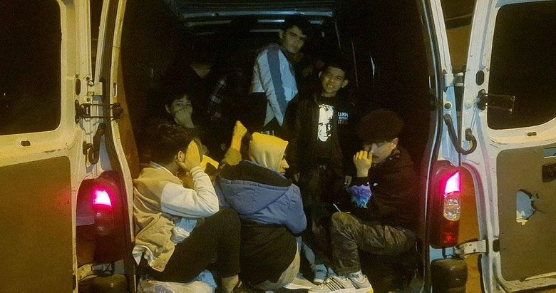 Çanakkale’de 34 düzensiz göçmen yakalandı