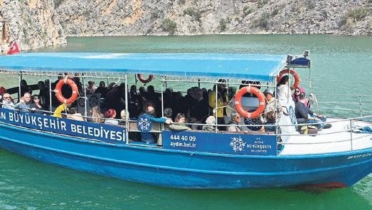 Aydın’ın doğal güzelliği Arapapıştı Kanyonu