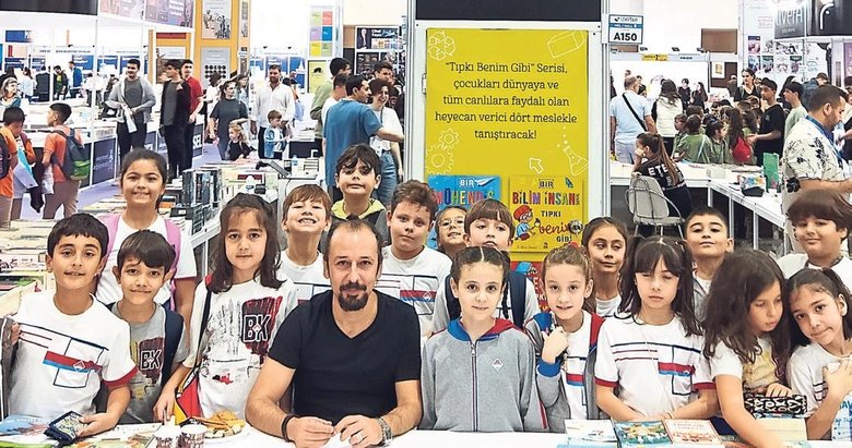 Halil Fincan minik okurları ile buluştu