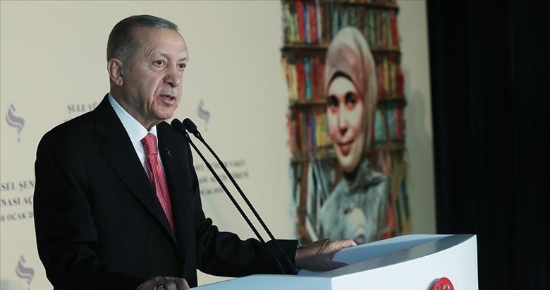 Başkan Recep Tayyip Erdoğan Şule Yüksel Şenler’i andı