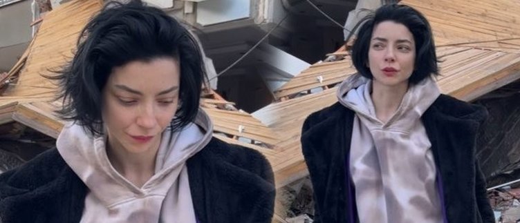 Merve Boluğur soluğu Hatay’da aldı! Arkadaşı enkaz altında