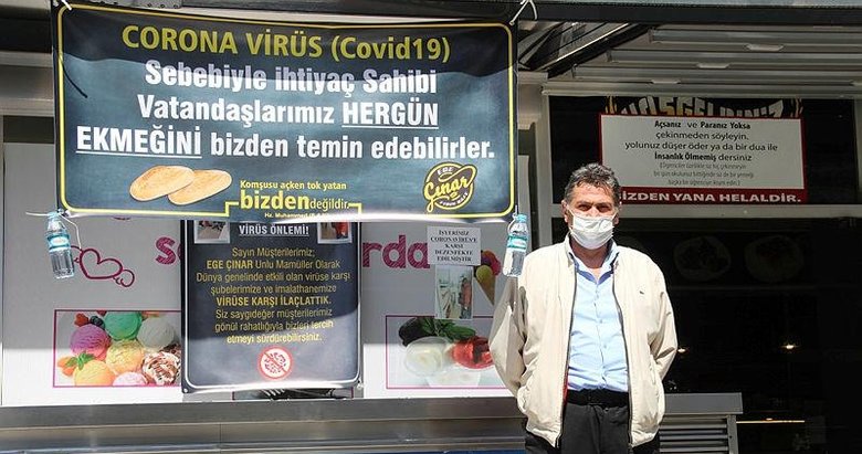 İzmirli fırıncıdan örnek davranış