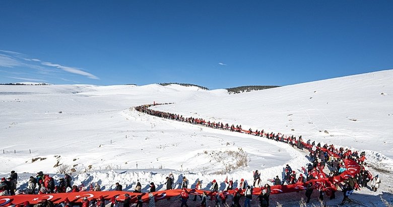 Sarıkamış’ta anma yürüyüşü