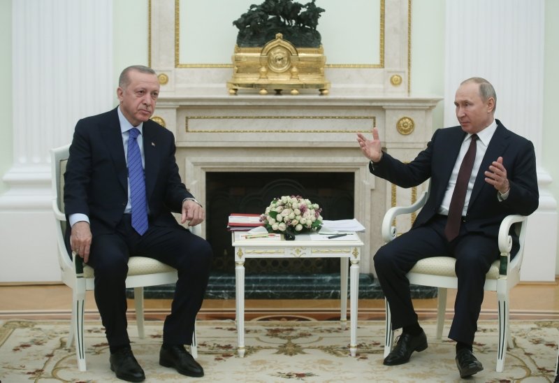 Başkan Erdoğan ve Putin görüşmesinden ilk kareler! Moskova’da tarihi zirve...