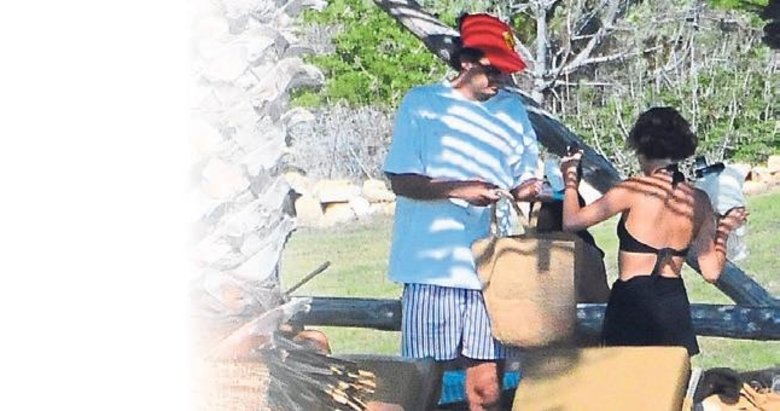 Hesabı ödedi, çantasını taşıdı