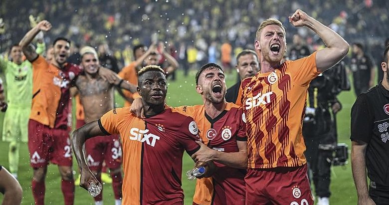 Aslan Kadıköy’de kükredi! Fenerbahçe 1-3 Galatasaray | MAÇ SONUCU