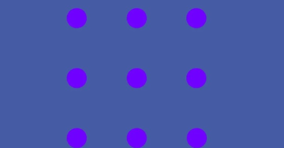 Viral oldu: Kaç tane mavi nokta görüyorsunuz? Gözleriniz sizi yanıltıyor mu? İşte yanıtı…