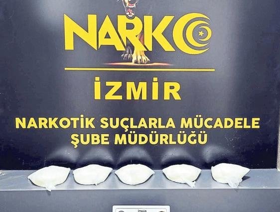 Motokurye ile uyuşturucu servisi