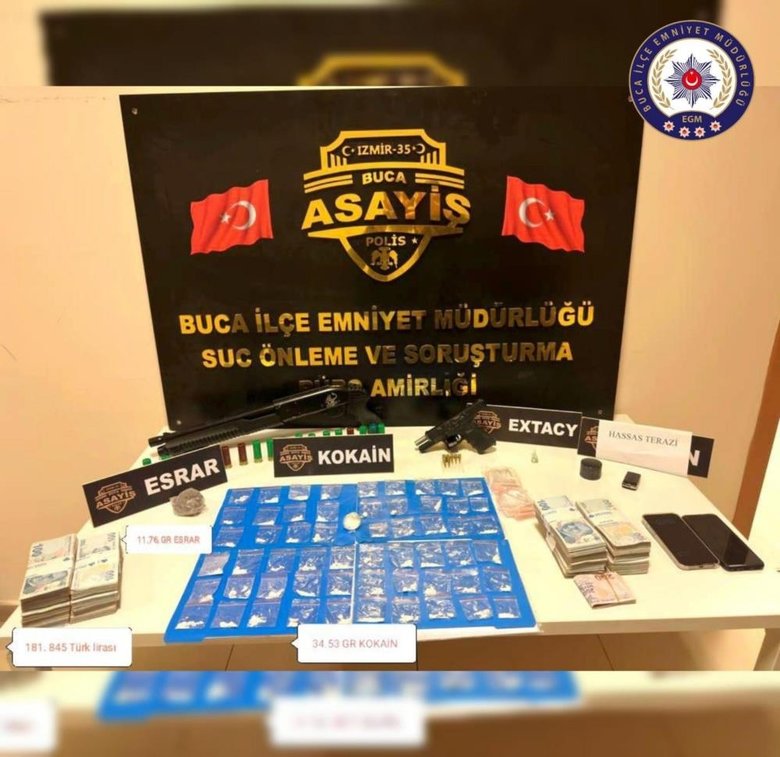 İzmir’de zehir tacirlerine geçit yok: 310 şüpheliden 93’ü tutuklandı